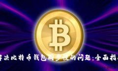 解決比特幣錢(qián)包同步慢的